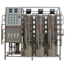Osmose inverse 1000lph RO à deux étages et machine de traitement d&#39;épurateur d&#39;eau RO déionisée EDI